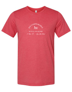 Heather Red 'Joy of the Word' Shirt