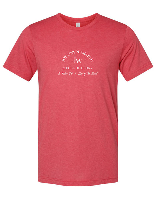 Heather Red 'Joy of the Word' Shirt