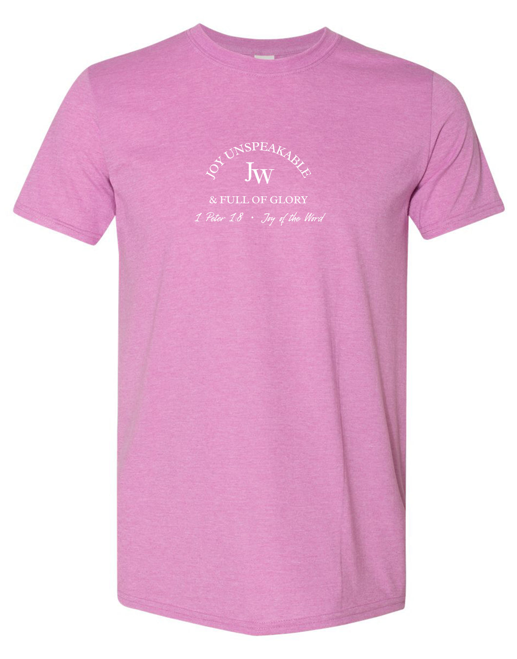 Heather Purple 'Joy of the Word' Shirt