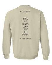 Load image into Gallery viewer, Sand &#39;All Hail King Jesus&#39; Crewneck