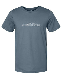 Slate 'Nothing Is Impossible' Tee